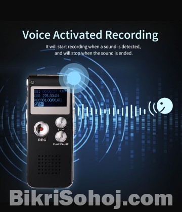 Professional Voice Recorder 8GB Dictaphone MP3 Player